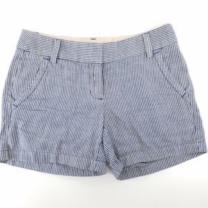 J.CREW STRIPED SHORTS